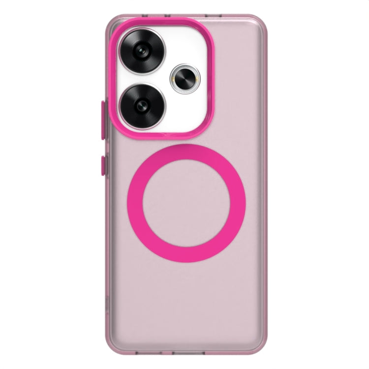 For Redmi Turbo 3 Candy Magsafe PC Hybrid TPU Phone Case
