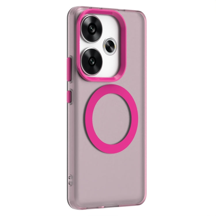For Redmi Turbo 3 Candy Magsafe PC Hybrid TPU Phone Case