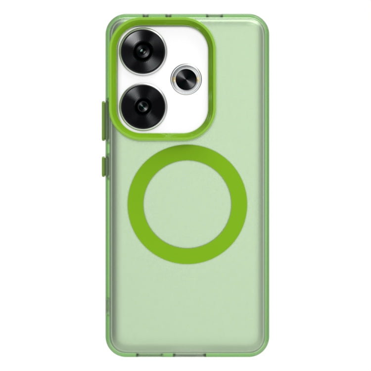 For Redmi Turbo 3 Candy Magsafe PC Hybrid TPU Phone Case