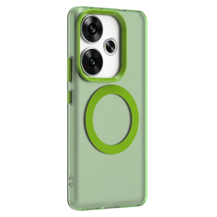 For Redmi Turbo 3 Candy Magsafe PC Hybrid TPU Phone Case
