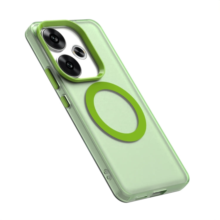 For Redmi Turbo 3 Candy Magsafe PC Hybrid TPU Phone Case