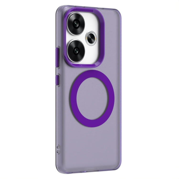 For Redmi Turbo 3 Candy Magsafe PC Hybrid TPU Phone Case