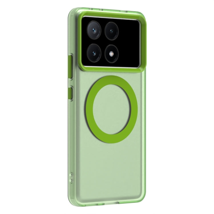 For Redmi K70E Candy Magsafe PC Hybrid TPU Phone Case