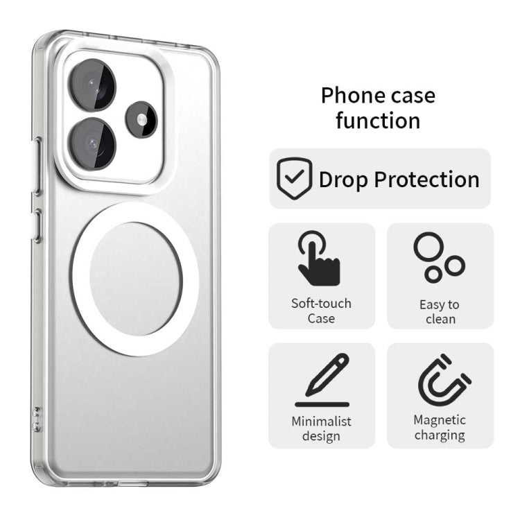 For Redmi Note 14 5G Candy Magsafe PC Hybrid TPU Phone Case