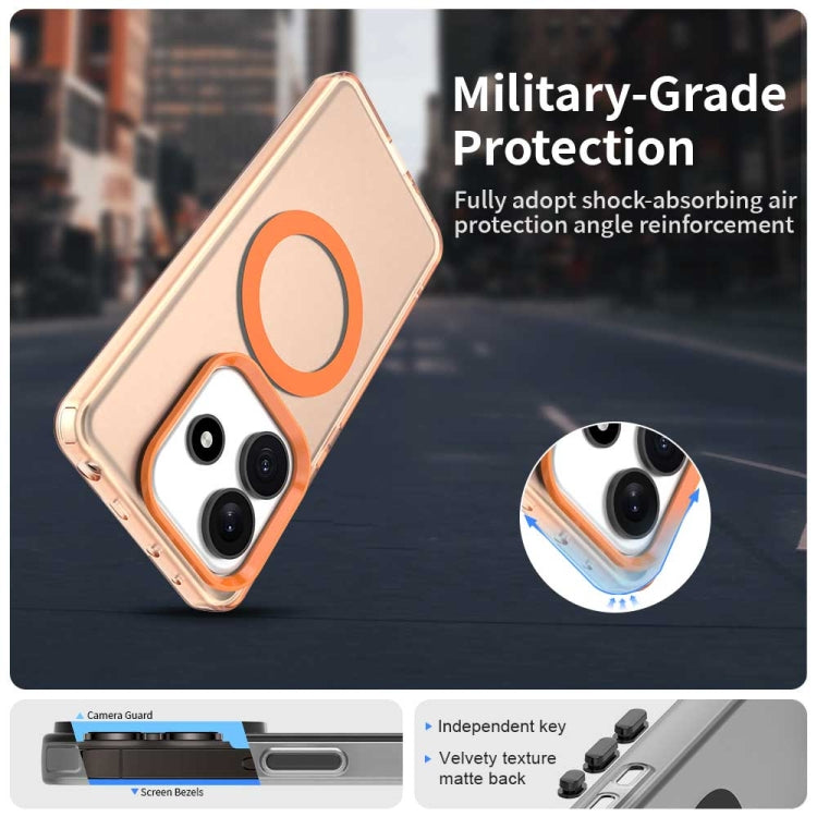 For Redmi Note 14 5G Candy Magsafe PC Hybrid TPU Phone Case