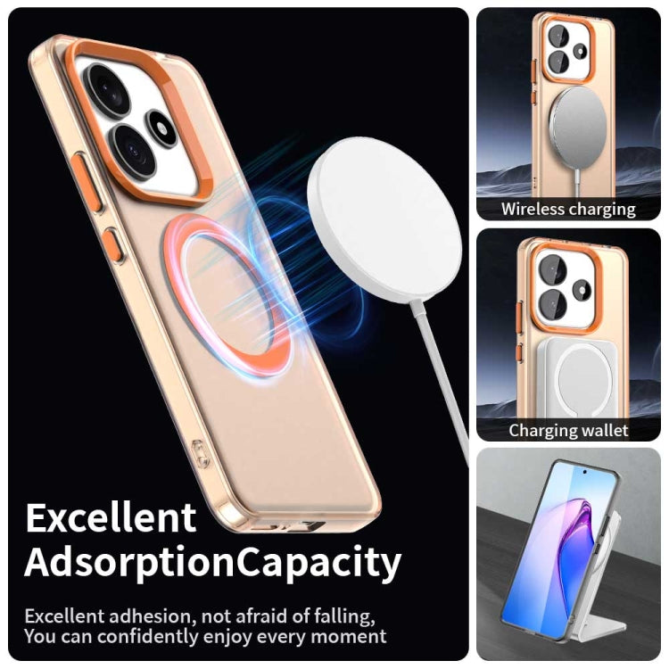 For Redmi Note 14 5G Candy Magsafe PC Hybrid TPU Phone Case