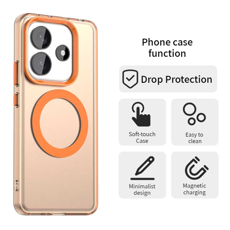 For Redmi Note 14 5G Candy Magsafe PC Hybrid TPU Phone Case