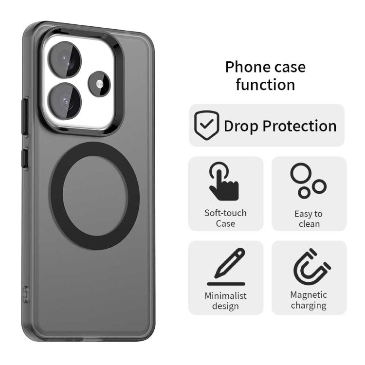 For Redmi Note 14 5G Candy Magsafe PC Hybrid TPU Phone Case