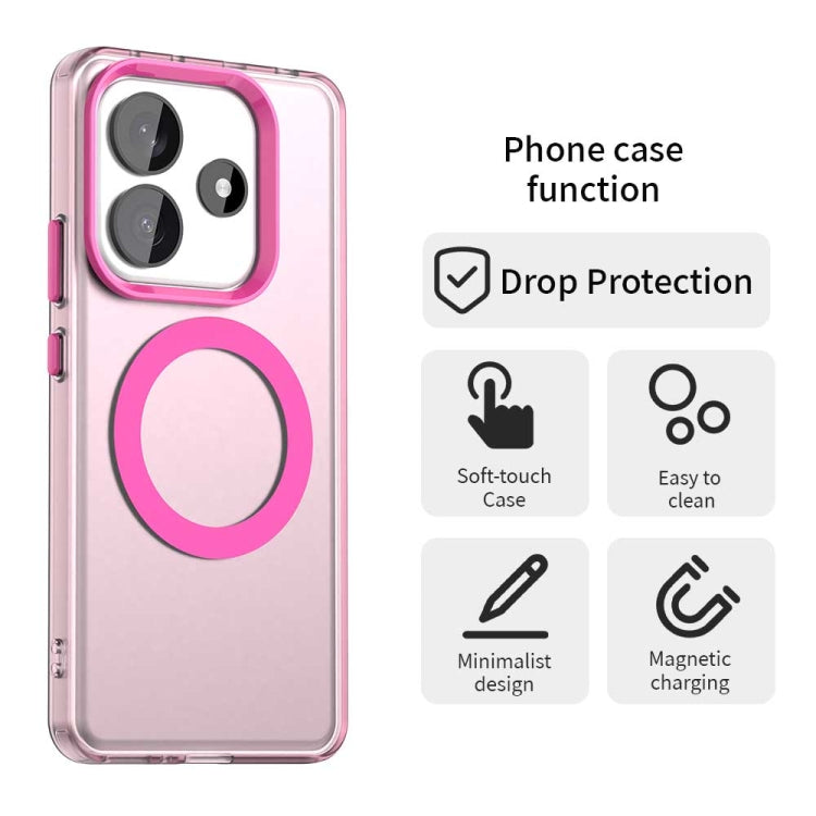 For Redmi Note 14 5G Candy Magsafe PC Hybrid TPU Phone Case