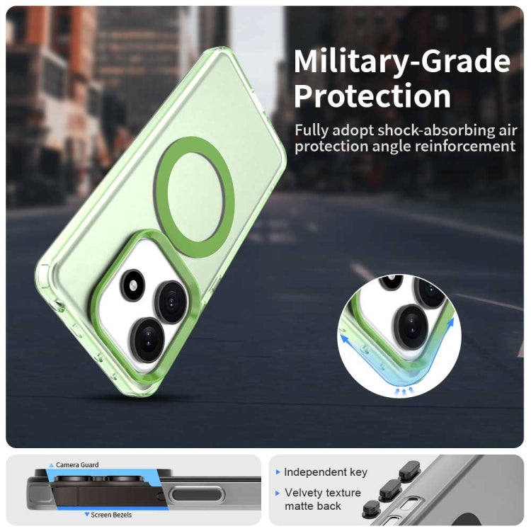 For Redmi Note 14 5G Candy Magsafe PC Hybrid TPU Phone Case