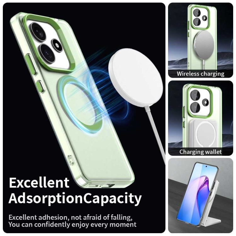 For Redmi Note 14 5G Candy Magsafe PC Hybrid TPU Phone Case