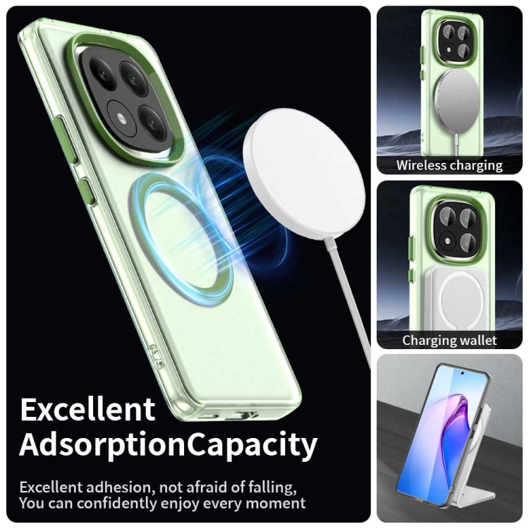 For Redmi Note 14 Pro+ 5G Candy Magsafe PC Hybrid TPU Phone Case
