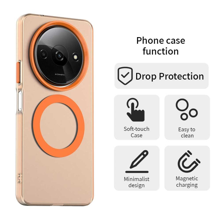 For Redmi A3 Candy Magsafe PC Hybrid TPU Phone Case