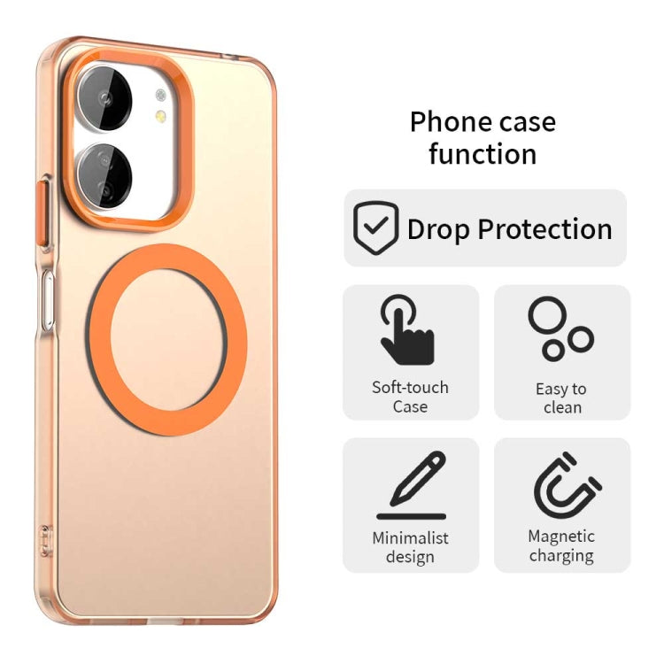 For Redmi 13R 5G Candy Magsafe PC Hybrid TPU Phone Case
