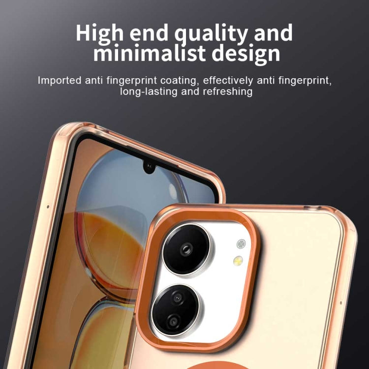 For Redmi 13R 5G Candy Magsafe PC Hybrid TPU Phone Case