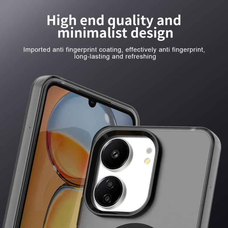 For Redmi 13R 5G Candy Magsafe PC Hybrid TPU Phone Case