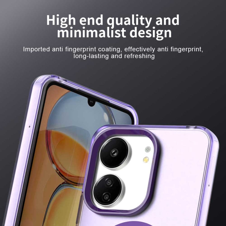 For Redmi 13R 5G Candy Magsafe PC Hybrid TPU Phone Case