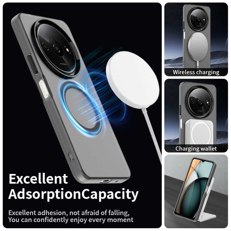 For Redmi A3x Candy Magsafe PC Hybrid TPU Phone Case