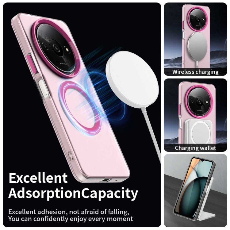 For Redmi A3x Candy Magsafe PC Hybrid TPU Phone Case