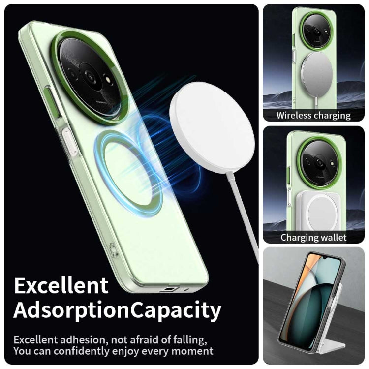For Redmi A3x Candy Magsafe PC Hybrid TPU Phone Case
