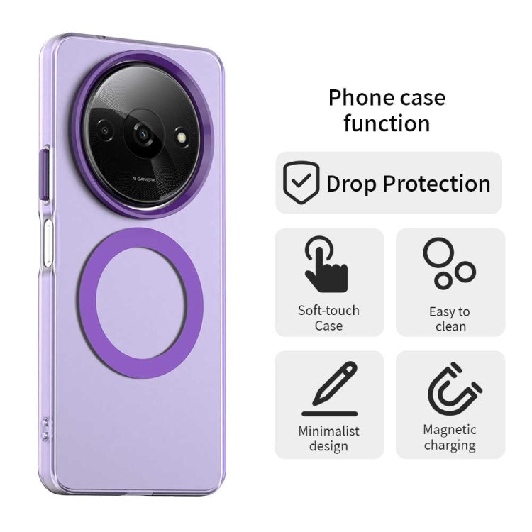 For Redmi A3x Candy Magsafe PC Hybrid TPU Phone Case