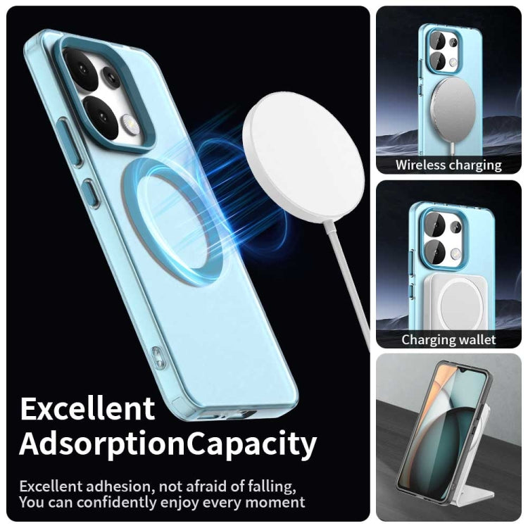 For Redmi Note 13 4G Candy Magsafe PC Hybrid TPU Phone Case