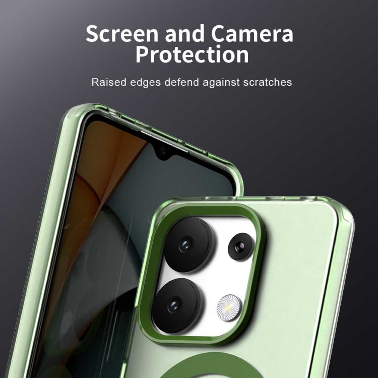 For Redmi Note 13 4G Candy Magsafe PC Hybrid TPU Phone Case