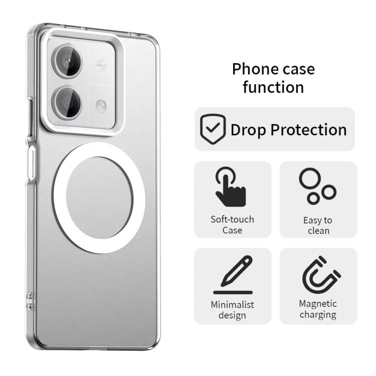 For Redmi Note 13 5G Candy Magsafe PC Hybrid TPU Phone Case
