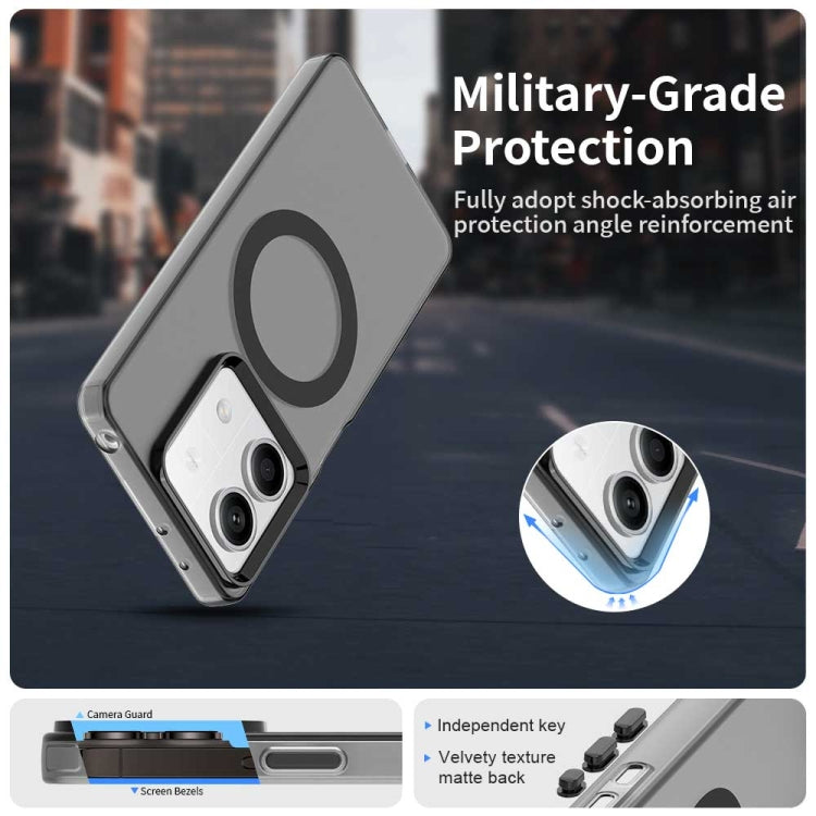 For Redmi Note 13 5G Candy Magsafe PC Hybrid TPU Phone Case