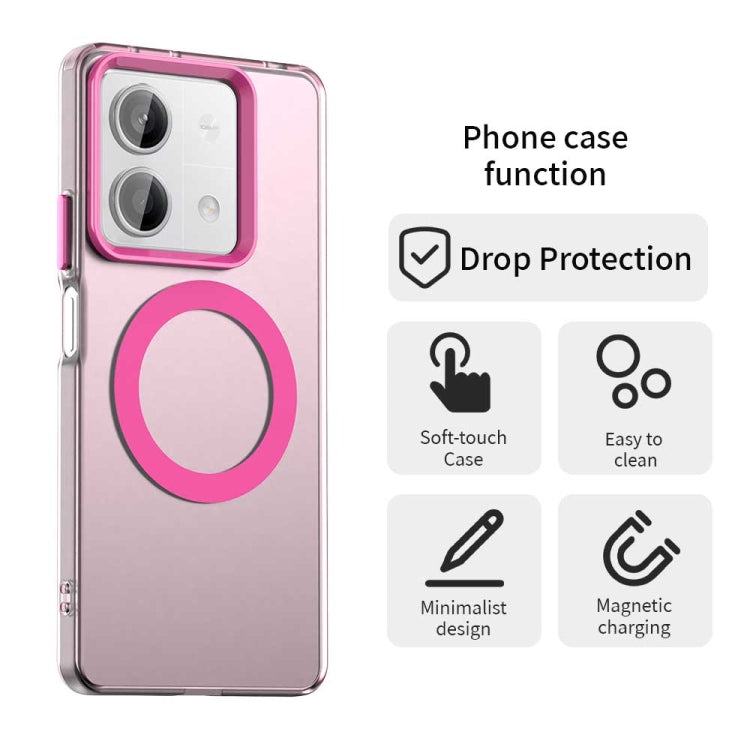For Redmi Note 13 5G Candy Magsafe PC Hybrid TPU Phone Case