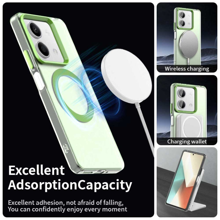 For Redmi Note 13 5G Candy Magsafe PC Hybrid TPU Phone Case
