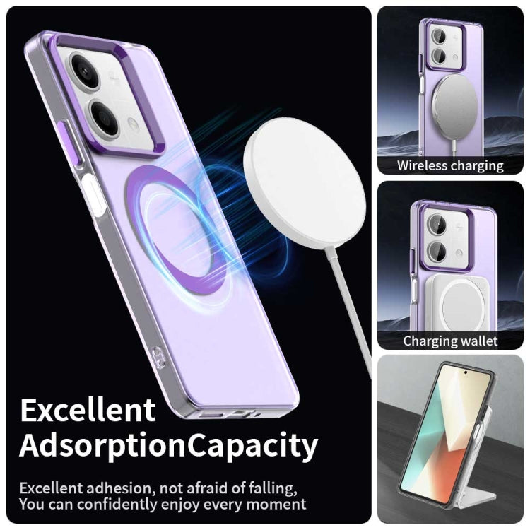 For Redmi Note 13 5G Candy Magsafe PC Hybrid TPU Phone Case