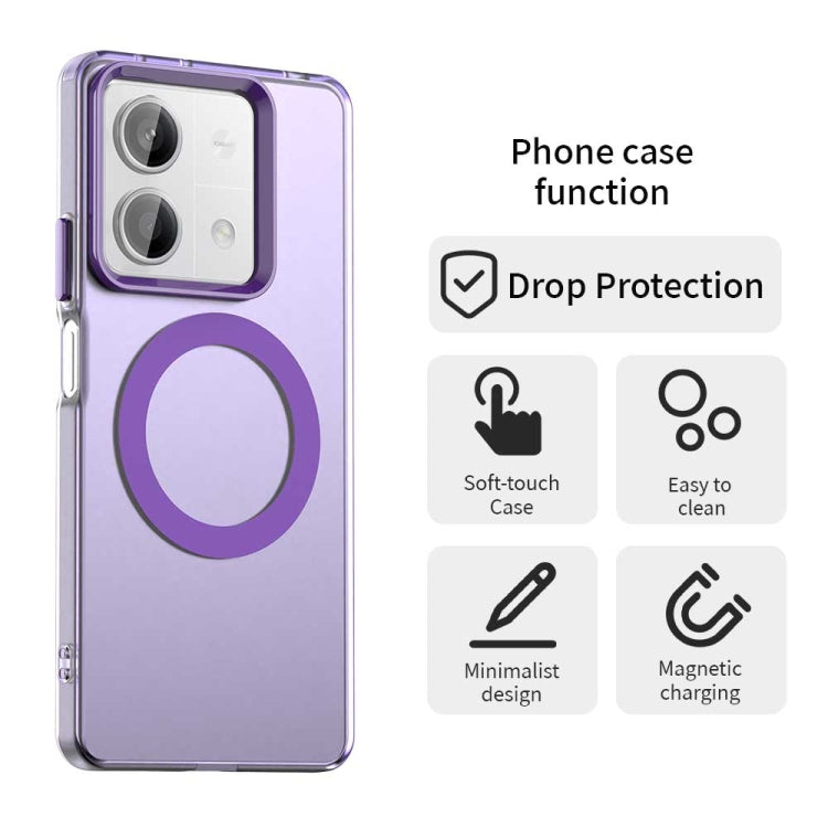 For Redmi Note 13 5G Candy Magsafe PC Hybrid TPU Phone Case