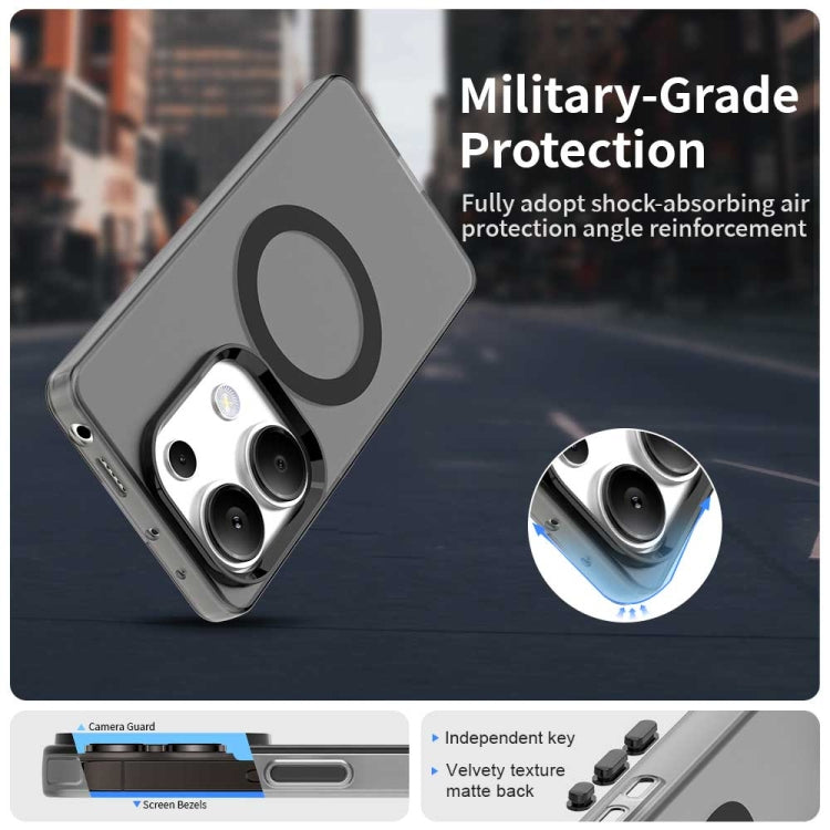 For Redmi Note 13 Pro 4G Candy Magsafe PC Hybrid TPU Phone Case