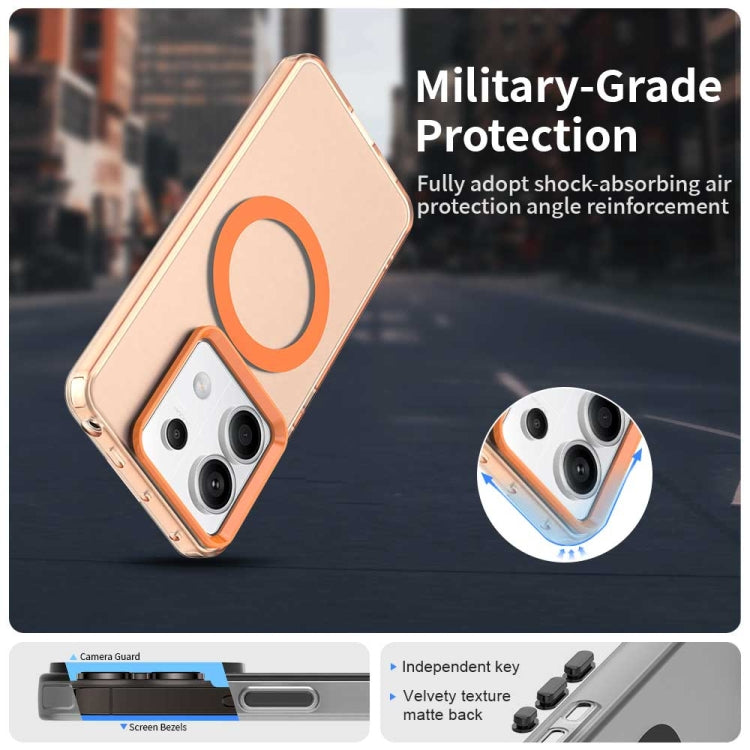 For Redmi Note 13 Pro 5G Candy Magsafe PC Hybrid TPU Phone Case