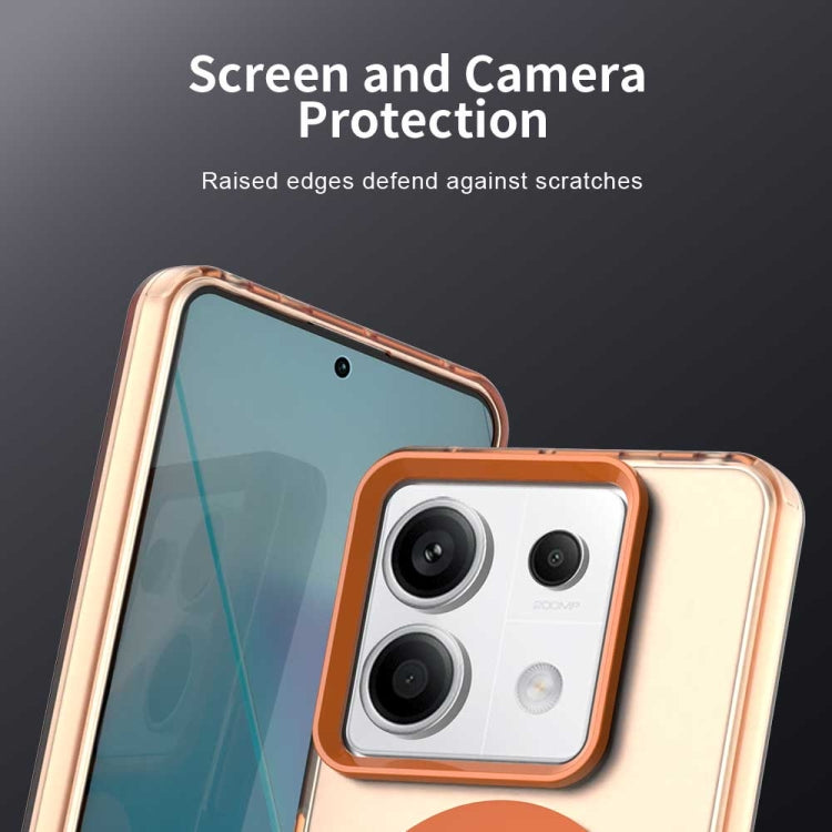 For Redmi Note 13 Pro 5G Candy Magsafe PC Hybrid TPU Phone Case