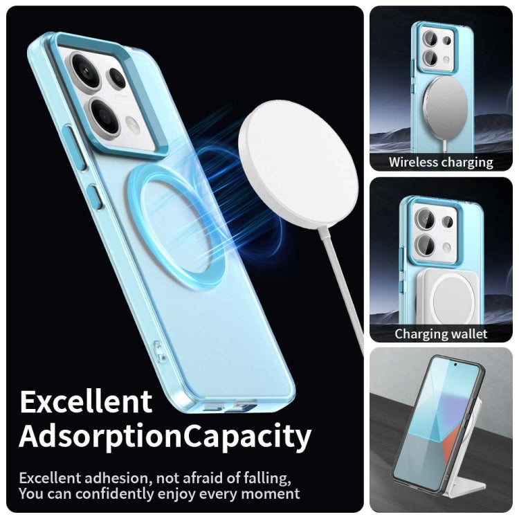For Redmi Note 13 Pro 5G Candy Magsafe PC Hybrid TPU Phone Case