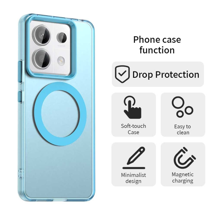 For Redmi Note 13 Pro 5G Candy Magsafe PC Hybrid TPU Phone Case