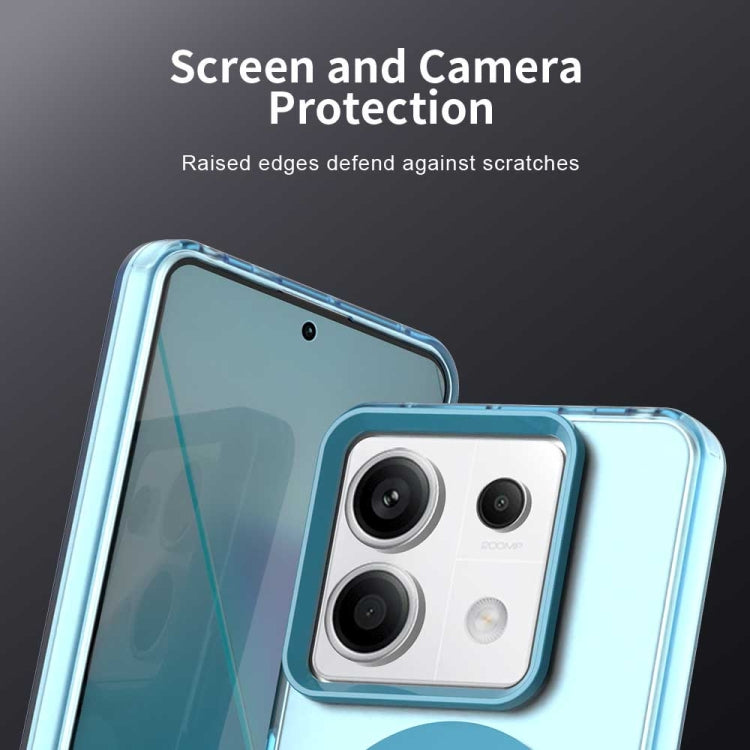 For Redmi Note 13 Pro 5G Candy Magsafe PC Hybrid TPU Phone Case