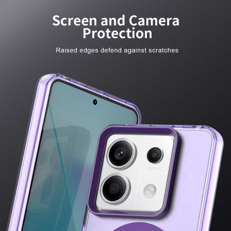 For Redmi Note 13 Pro 5G Candy Magsafe PC Hybrid TPU Phone Case