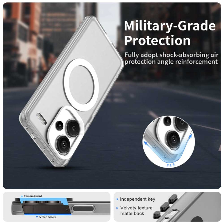 For Redmi Note 13 Pro+ Candy Magsafe PC Hybrid TPU Phone Case