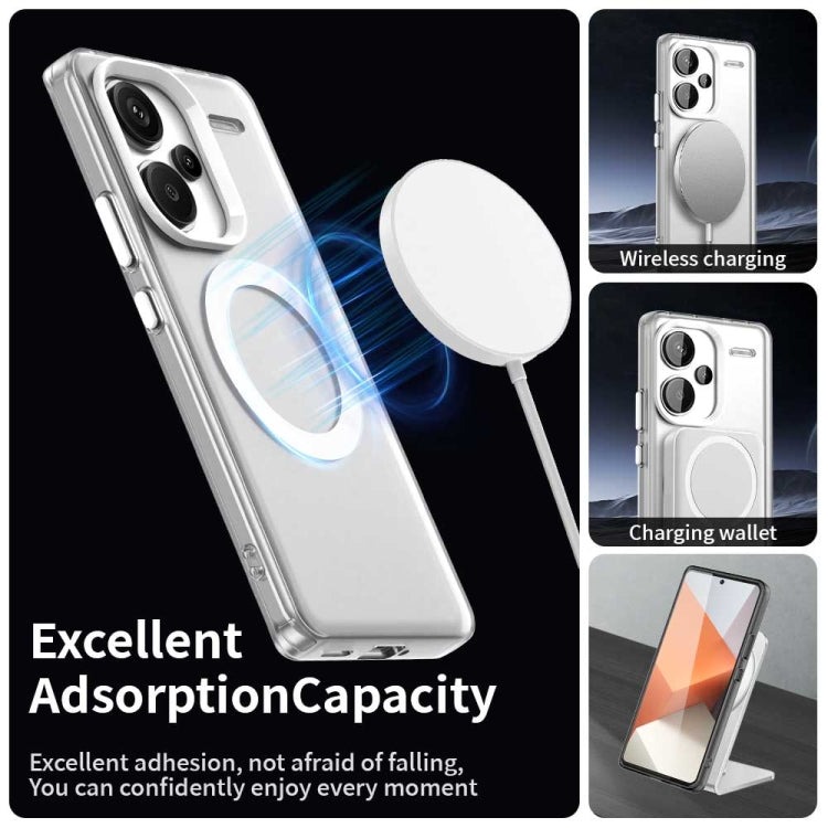 For Redmi Note 13 Pro+ Candy Magsafe PC Hybrid TPU Phone Case