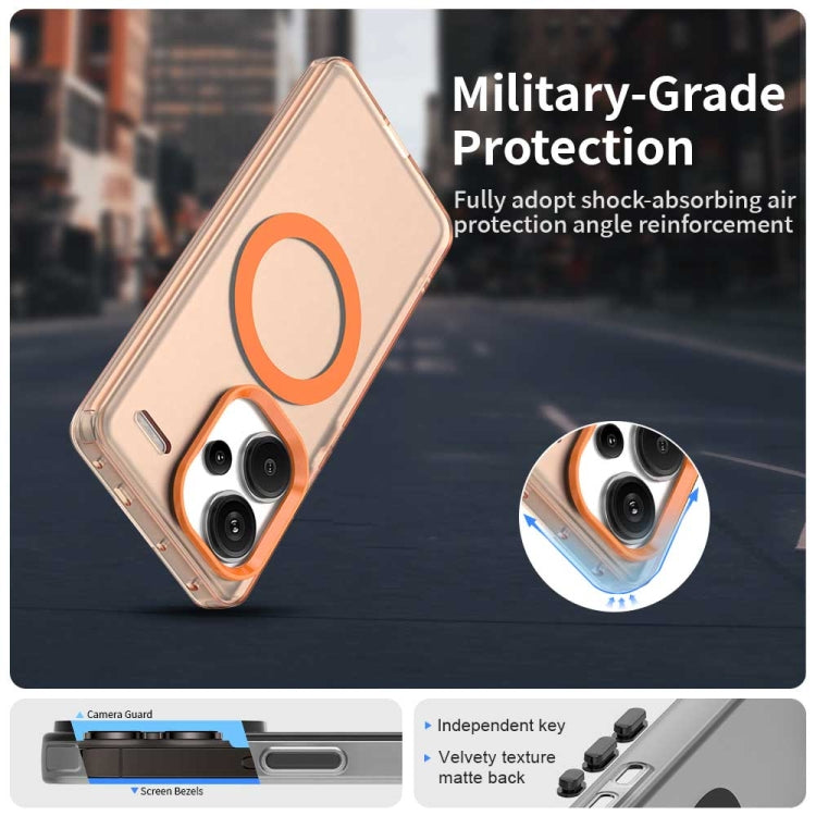 For Redmi Note 13 Pro+ Candy Magsafe PC Hybrid TPU Phone Case
