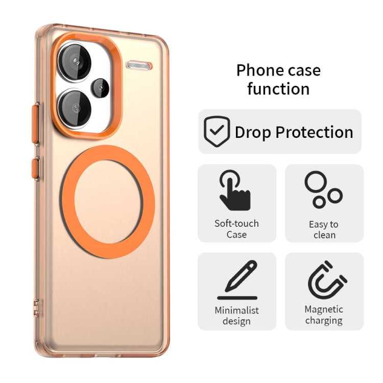 For Redmi Note 13 Pro+ Candy Magsafe PC Hybrid TPU Phone Case