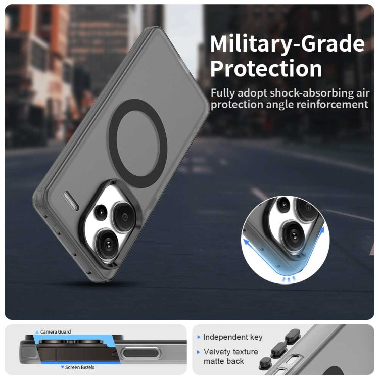 For Redmi Note 13 Pro+ Candy Magsafe PC Hybrid TPU Phone Case