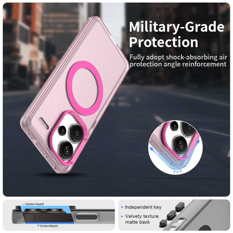 For Redmi Note 13 Pro+ Candy Magsafe PC Hybrid TPU Phone Case