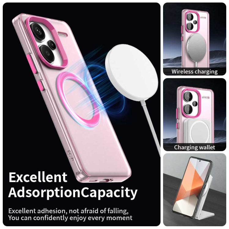 For Redmi Note 13 Pro+ Candy Magsafe PC Hybrid TPU Phone Case