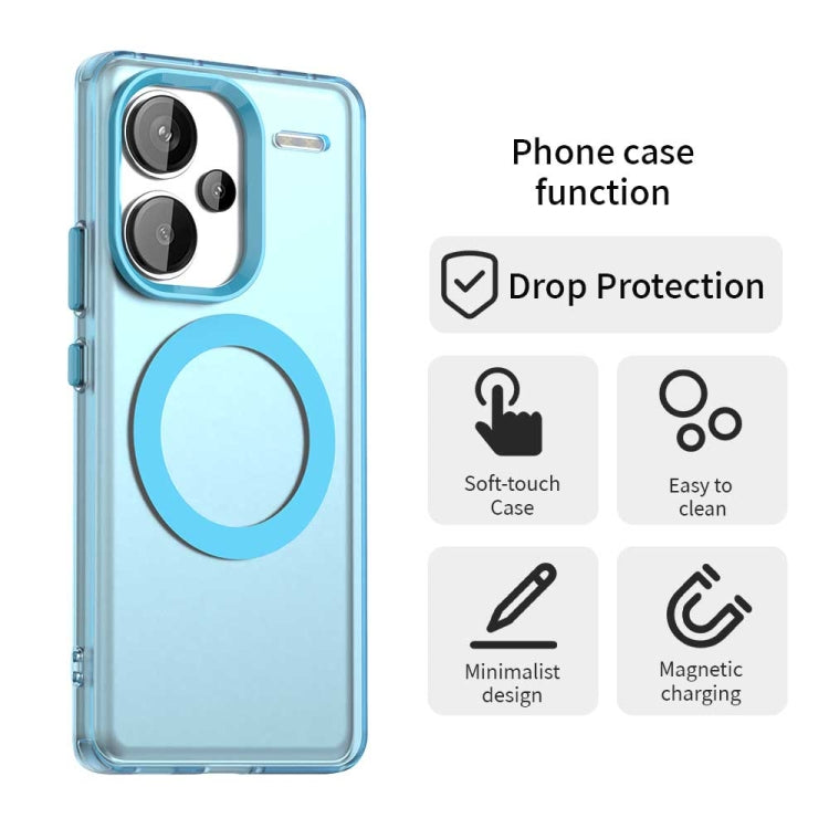 For Redmi Note 13 Pro+ Candy Magsafe PC Hybrid TPU Phone Case