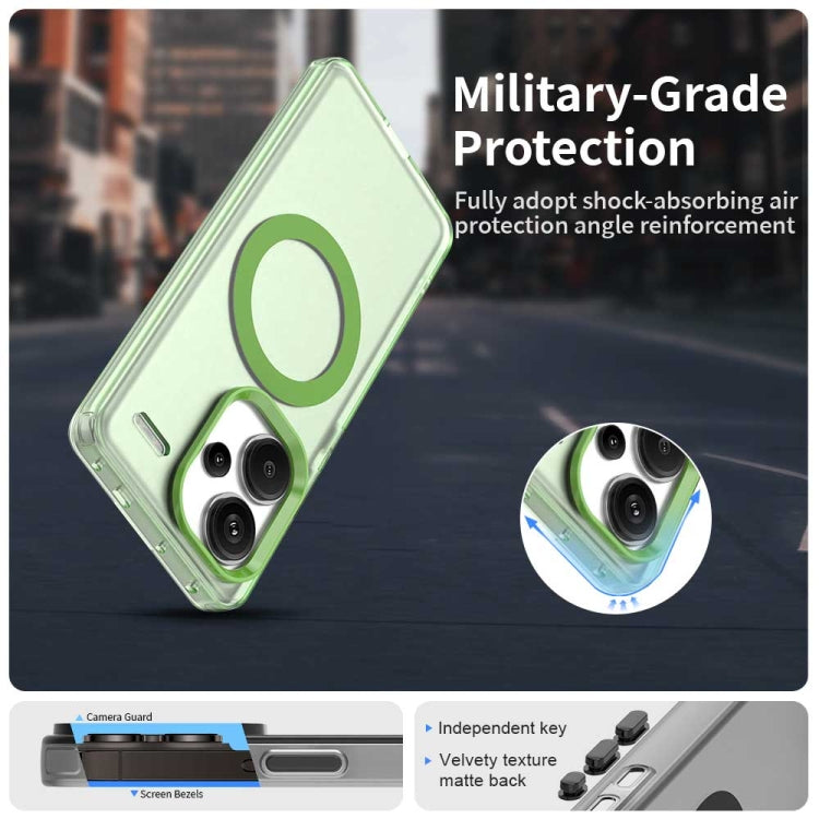 For Redmi Note 13 Pro+ Candy Magsafe PC Hybrid TPU Phone Case