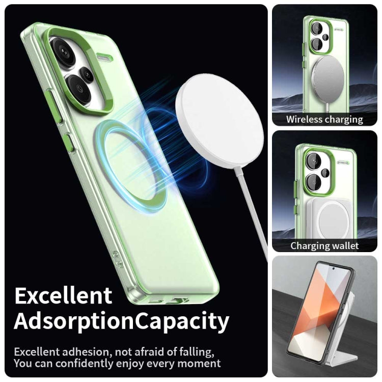 For Redmi Note 13 Pro+ Candy Magsafe PC Hybrid TPU Phone Case